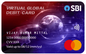 SBI Virtual Debit Card