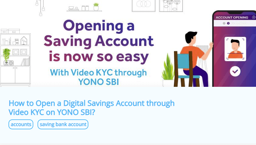 SBI savings account online