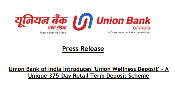 Union Wellness Deposit