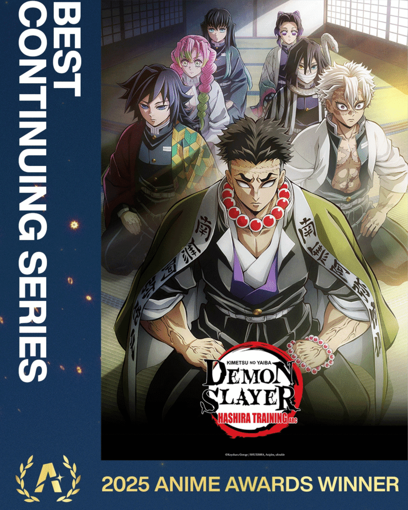 Best Continuing Series: Demon Slayer