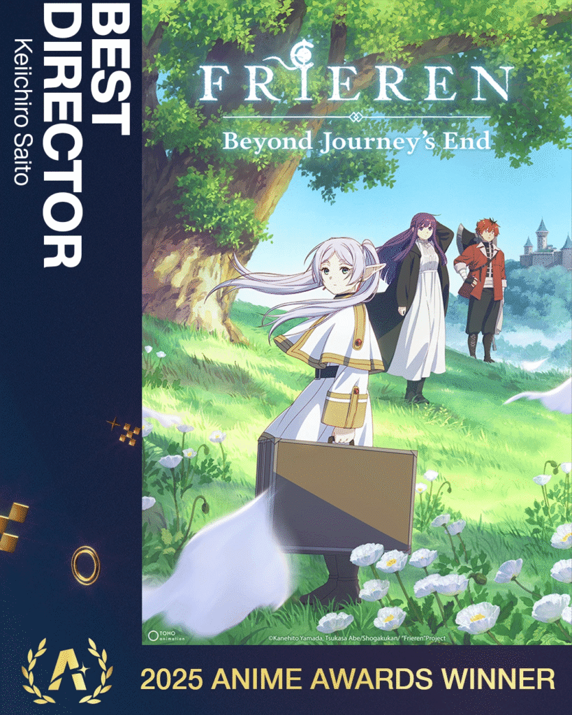 Best Director: Keiichiro Saito (Frieren: Beyond Journey’s End)