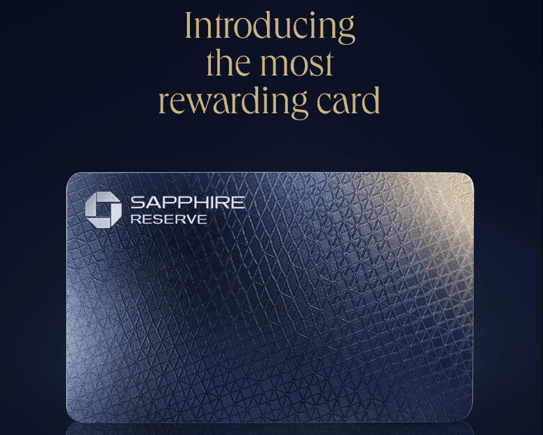 Chase Sapphire Reserve Credit Card