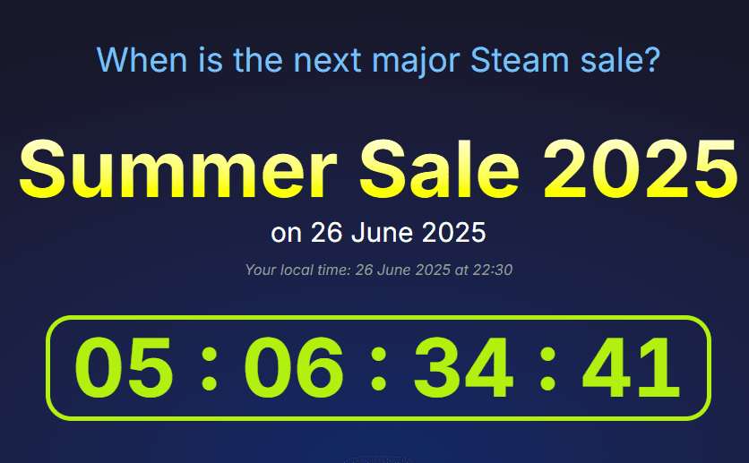 Steam Summer Sale 2025